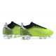 Nike Mercurial Vapor XIV Elite FG Low-top Black Green Sliver Men Soccer Cleats