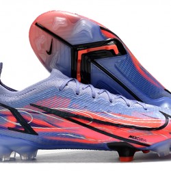 Nike Mercurial Vapor XIV Elite FG Low-top Blue Pink Women And Men Soccer Cleats 