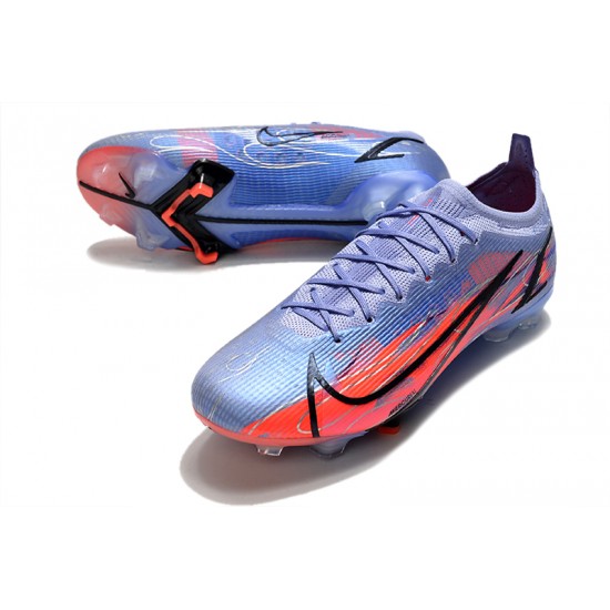 Nike Mercurial Vapor XIV Elite FG Low-top Blue Pink Women And Men Soccer Cleats 