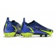 Nike Mercurial Vapor XIV Elite FG Low-top Blue Yellow Women And Men Soccer Cleats 