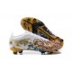 Nike Mercurial Vapor XIV Elite FG Low-top Brown White Men Soccer Cleats 