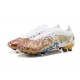 Nike Mercurial Vapor XIV Elite FG Low-top Brown White Men Soccer Cleats 