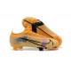 Nike Mercurial Vapor XIV Elite FG Low-top Orange Black Men Soccer Cleats 