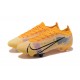 Nike Mercurial Vapor XIV Elite FG Low-top Orange Black Men Soccer Cleats 