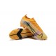Nike Mercurial Vapor XIV Elite FG Low-top Orange Black Men Soccer Cleats 