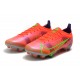 Nike Mercurial Vapor XIV Elite FG Low-top Pink Yellow Men Soccer Cleats 