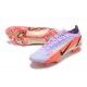 Nike Mercurial Vapor XIV Elite FG Low-top Purple Pink Men Soccer Cleats 