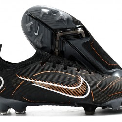 Nike Mercurial Vapor XIV Elite FG Low-top Sliever Black Brow Men Soccer Cleats 