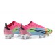 Nike Mercurial Vapor XIV Elite FG Low-top Sliver Pink Blue Men Soccer Cleats 