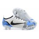 Nike Mercurial Vapor XIV Elite FG Low-top White Blue Men Soccer Cleats