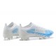 Nike Mercurial Vapor XIV Elite FG Low-top White Light Blue Men Soccer Cleats