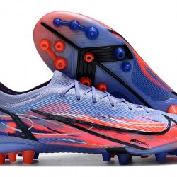 Nike Mercurial Vapor XIV Elite PRO AG Low-top Blue Pink Men Soccer Cleats 