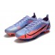 Nike Mercurial Vapor XIV Elite PRO AG Low-top Blue Pink Men Soccer Cleats