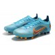 Nike Mercurial Vapor XIV Elite PRO AG Low-top Blue Women And Men Soccer Cleats