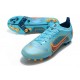 Nike Mercurial Vapor XIV Elite PRO AG Low-top Blue Women And Men Soccer Cleats 