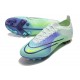 Nike Mercurial Vapor XIV Elite PRO AG Low-top Lingt Green Purple Women And Men Soccer Cleats 