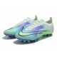 Nike Mercurial Vapor XIV Elite PRO AG Low-top Lingt Green Purple Women And Men Soccer Cleats