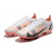 Nike Mercurial Vapor XIV Elite PRO AG Low-top White Red Women And Men Soccer Cleats