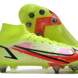 Nike Mercurial Vapor XIV Elite SG PRO Anti Clog High-top Chartreuse Men Soccer Cleats