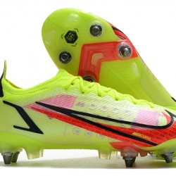 Nike Mercurial Vapor XIV Elite SG PRO Anti Clog Low-top Chartreuse Men Soccer Cleats