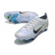 Nike Mercurial Vapor XIV Elite SG PRO Anti Clog Low-top White Blue Men Soccer Cleats