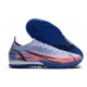 Nike Mercurial Vapor XIV Elite TF Low-top Blue Pink Black Men Soccer Cleats 