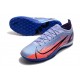 Nike Mercurial Vapor XIV Elite TF Low-top Blue Pink Black Men Soccer Cleats 