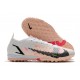 Nike Mercurial Vapor XIV Elite TF Low-top White Pink Black Men Soccer Cleats 