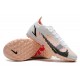 Nike Mercurial Vapor XIV Elite TF Low-top White Pink Black Men Soccer Cleats 