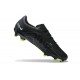 Nike Mercurial Vapor XV FG Black Green For Men Low-top Soccer Cleats 