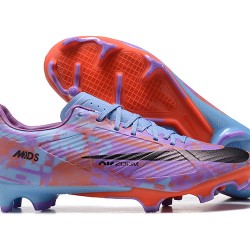 Nike Mercurial Vapor XV FG Blue Purple Red For Men Low-top Soccer Cleats 