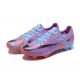 Nike Mercurial Vapor XV FG Blue Purple Red For Men Low-top Soccer Cleats