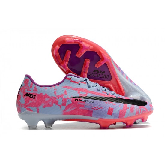 Nike Mercurial Vapor XV FG High-top Purple Pink Men Soccer Cleats