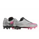 Nike Mercurial Vapor XV FG Low-top Grey Black Pink Men Soccer Cleats