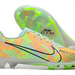 Nike Mercurial Vapor XV FG Low-top Turqoise Green Men Soccer Cleats