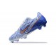 Nike Mercurial Vapor XV FG White Gold Blue For Men Low-top Soccer Cleats