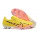 Nike Mercurial Vapor XV FG Yellow Pink Black For Men Low-top Soccer Cleats