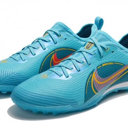 Nike Mercurial Zoom Vapor 14.5 Pro TF Low-top Blue Men Soccer Cleats 