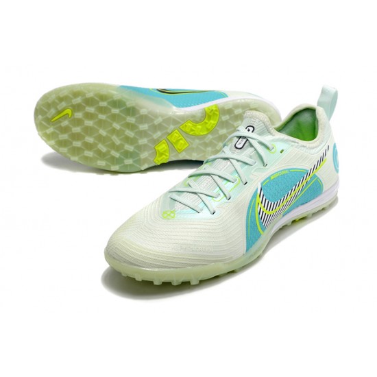 Nike Mercurial Zoom Vapor 14.5 Pro TF Low-top Green Turqoise Men Soccer Cleats