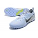 Nike Mercurial Zoom Vapor 14.5 Pro TF Low-top White Yellow Blue Men Soccer Cleats