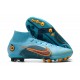 Nike Superfly 8 Academy AG High-top Blue Women And Men Soccer Cleats 