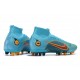 Nike Superfly 8 Academy AG High-top Blue Women And Men Soccer Cleats 