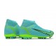 Nike Superfly 8 Academy AG High-top Turqoise Women And Men Soccer Cleats 