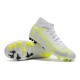 Nike Superfly 8 Academy AG High-top White Yellow Women And Men Soccer Cleats