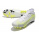 Nike Superfly 8 Academy AG High-top White Yellow Women And Men Soccer Cleats 