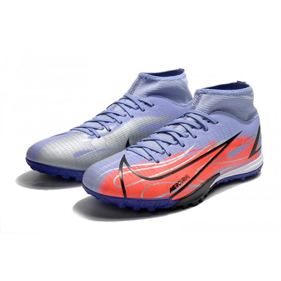 Nike Superfly 8 Academy TF Low-top Purple Pink Men Soccer Cleats