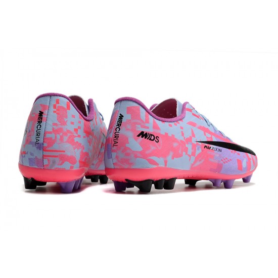 Nike Vapor 15 Academy AG Low-top Purple Pink Women And Men Soccer Cleats