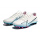 Nike Vapor 15 Academy AG Low-top White Pink Women And Men Soccer Cleats 