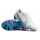 Nike Vapor 15 Academy AG Low-top White Pink Women And Men Soccer Cleats 