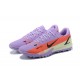 Nike Vapor XIV Academy TF Low-top Purple Orange Men Soccer Cleats 